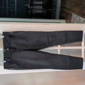 Buffalo Francesca Size 12 Women's Black Jeans Size 12/32 Mid-Rise Skinny
